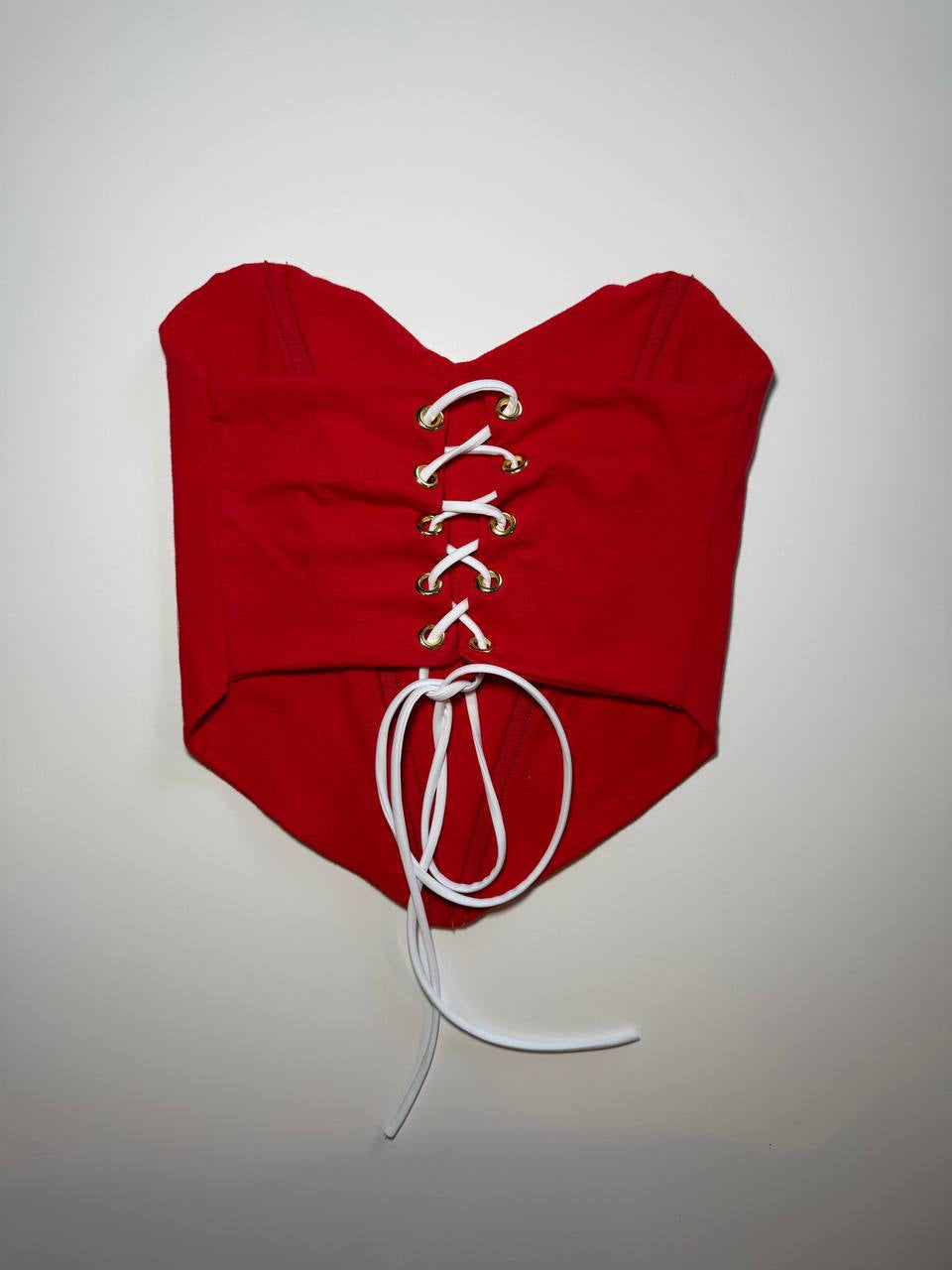 2020 Red Corset